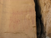 Pictographs in Tusher Canyon